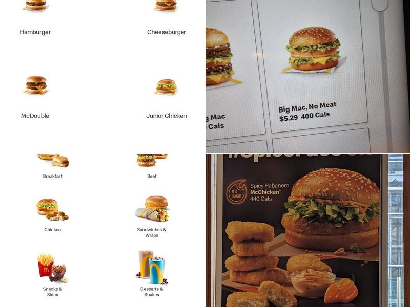 McDonald's Menu