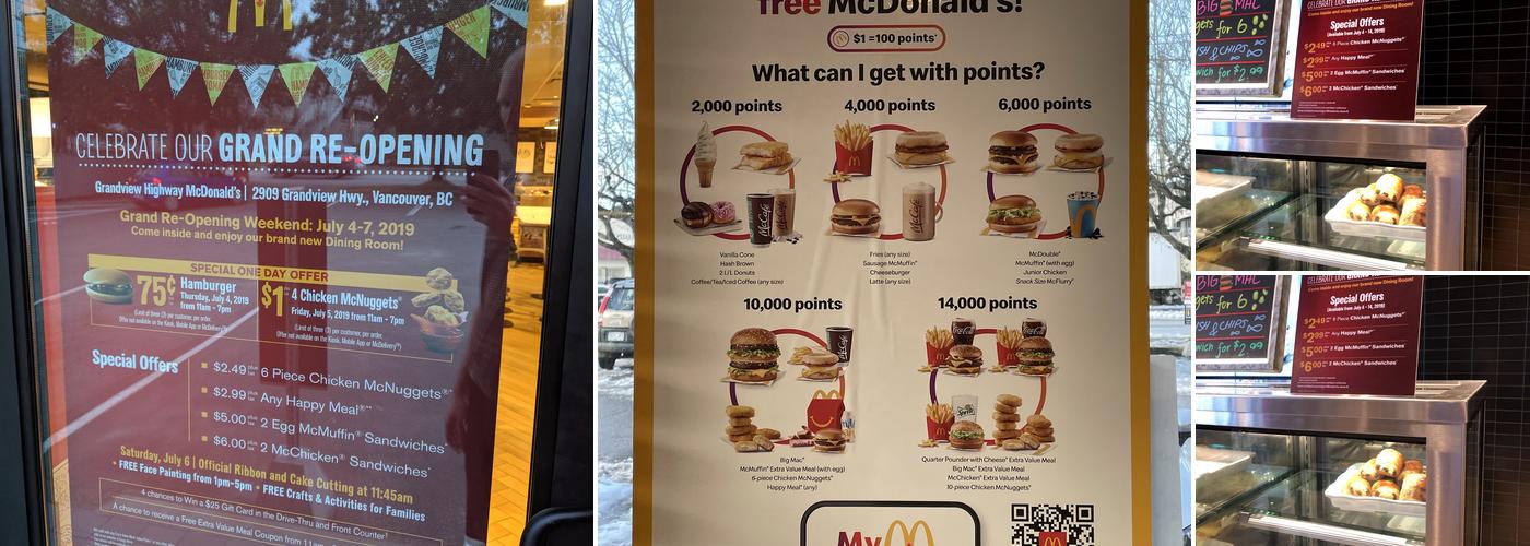 McDonald's Menu