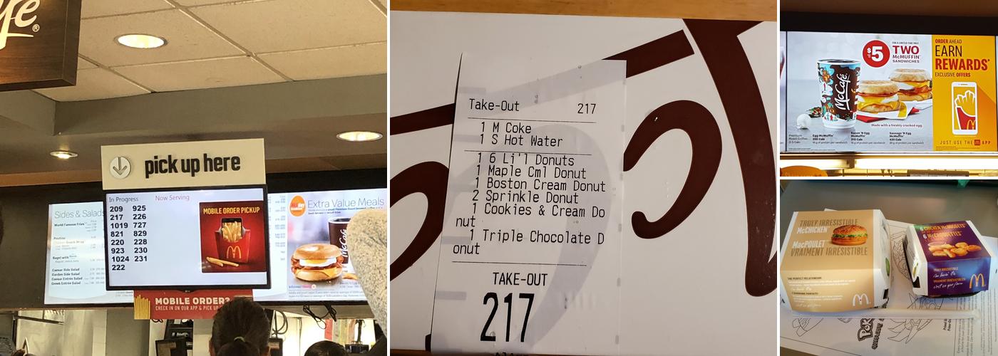 McDonald’s Menu