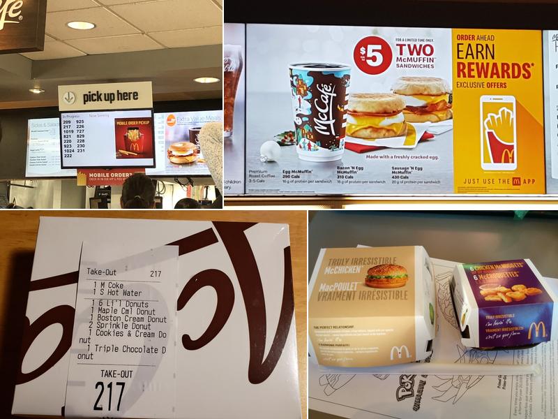 McDonald’s Menu
