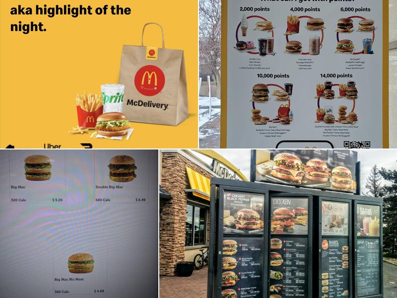 McDonald's Menu