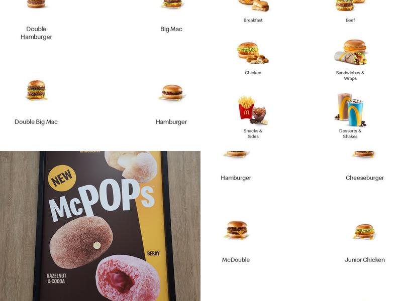 McDonald's Menu