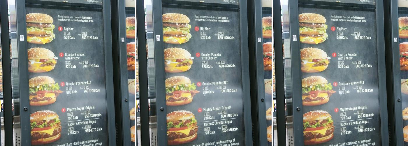 McDonald's Menu