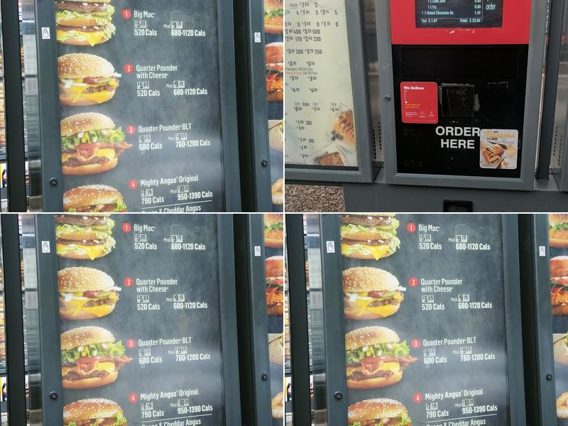 McDonald's Menu