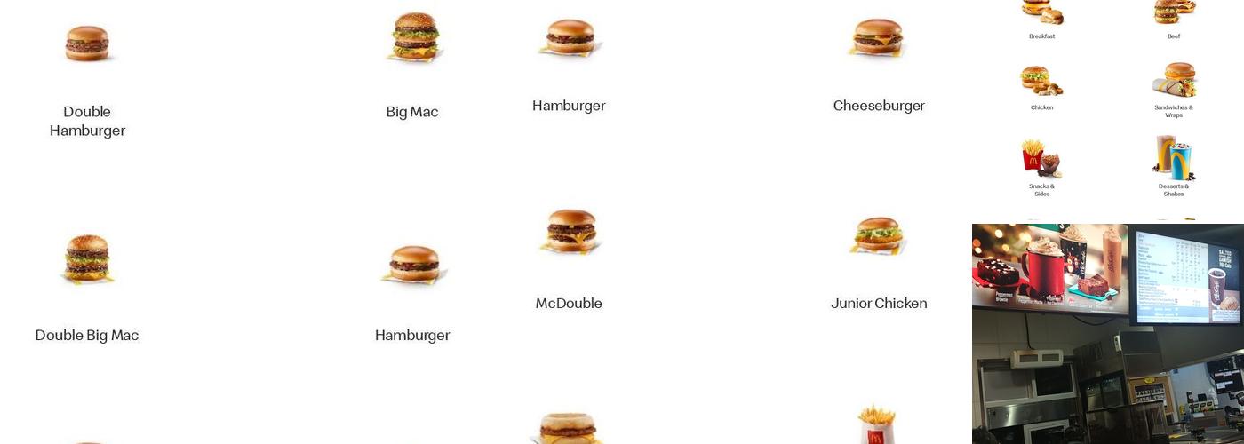 McDonald's Menu