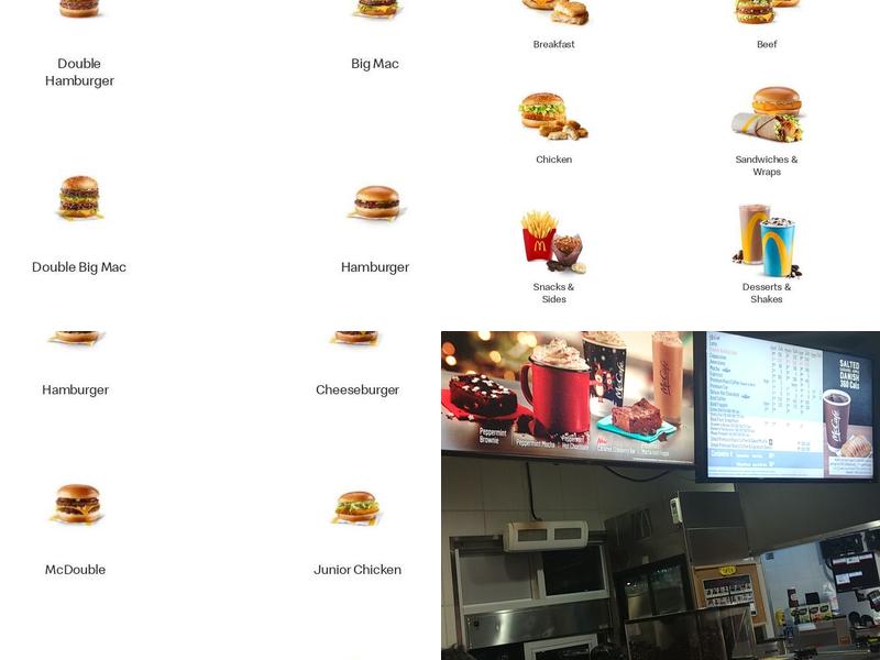 McDonald's Menu