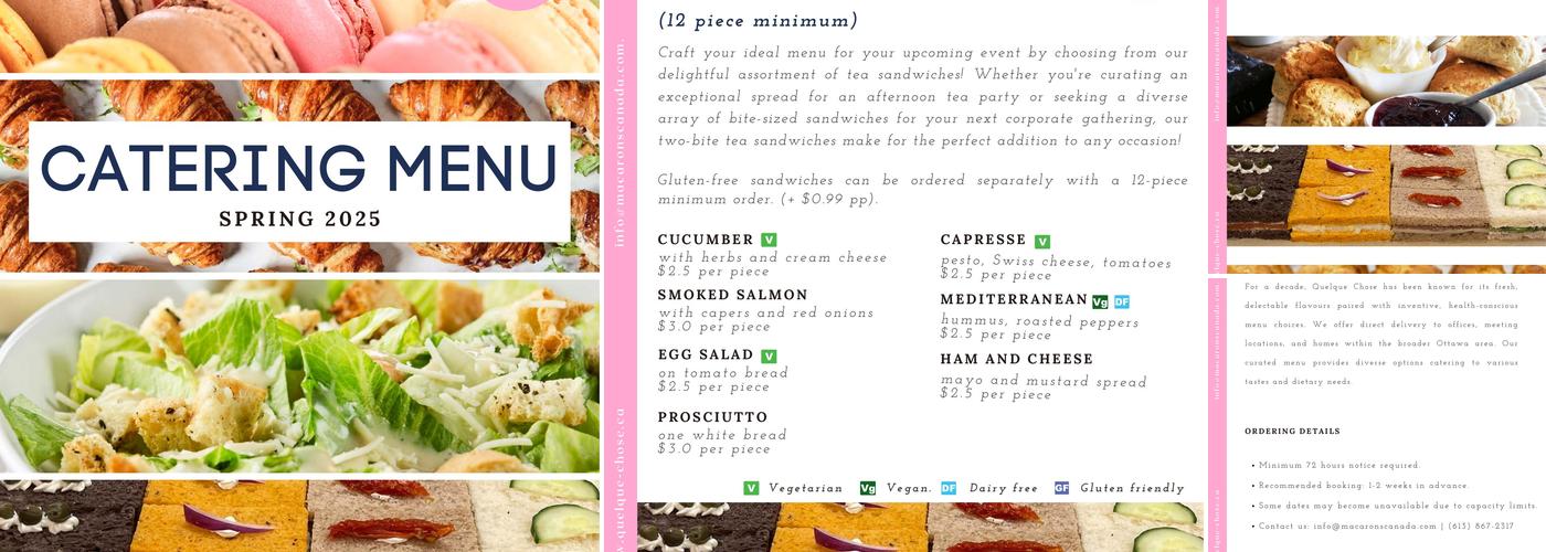 Quelque Chose Menu