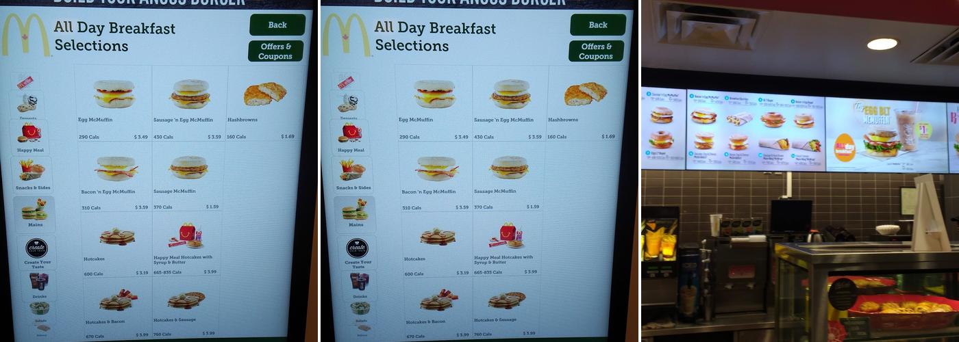 McDonald's Menu