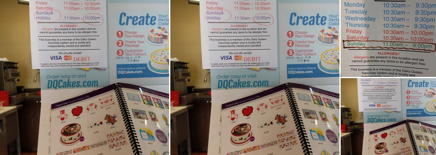 Dairy Queen Grill & Chill Menu