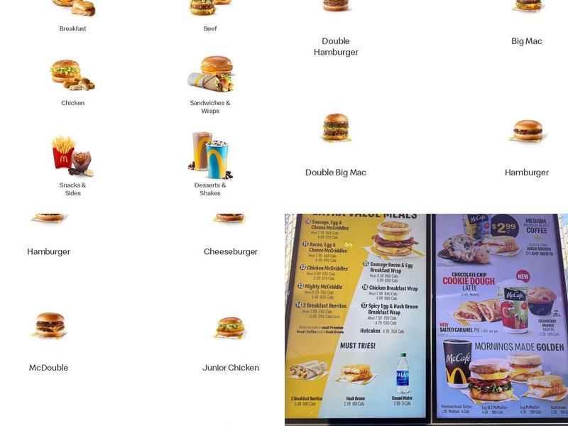 McDonald's Menu