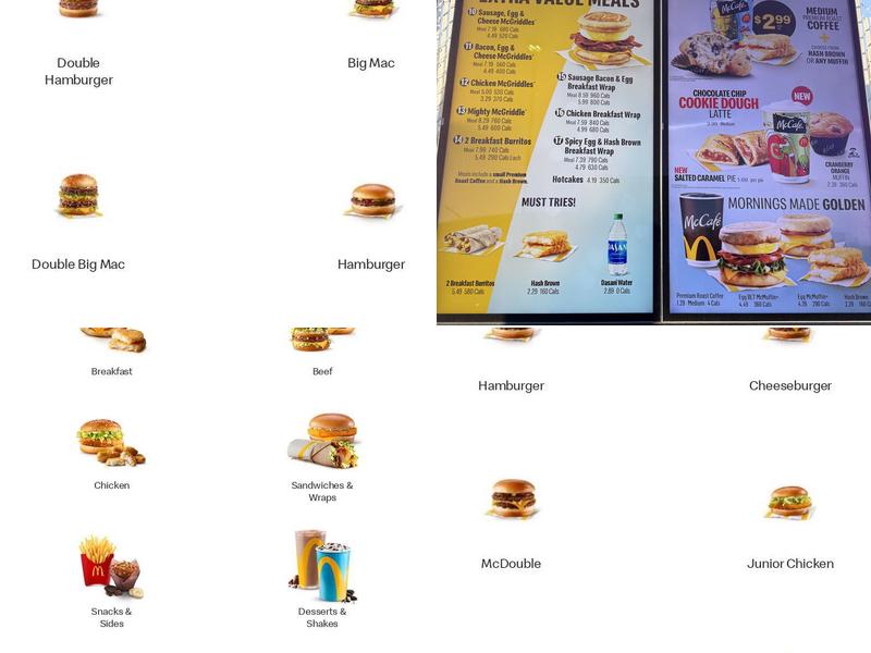 McDonald's Menu