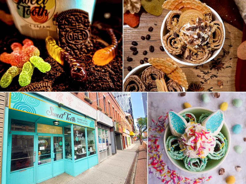 Sweet Tooth Rolled Ice Cream