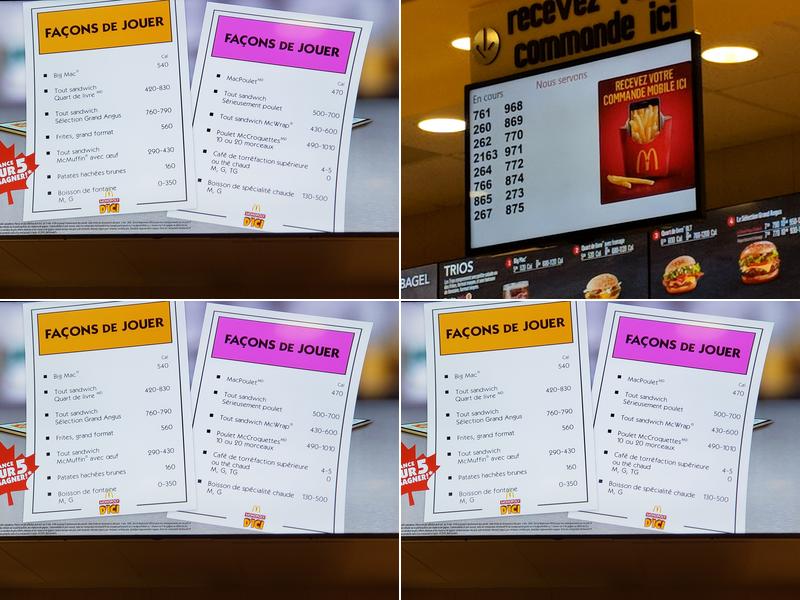 McDonald's Menu