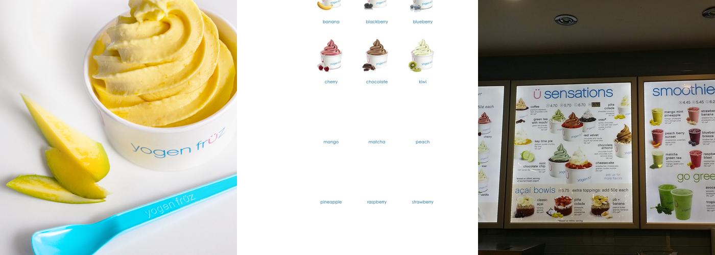 Yogen Früz Menu