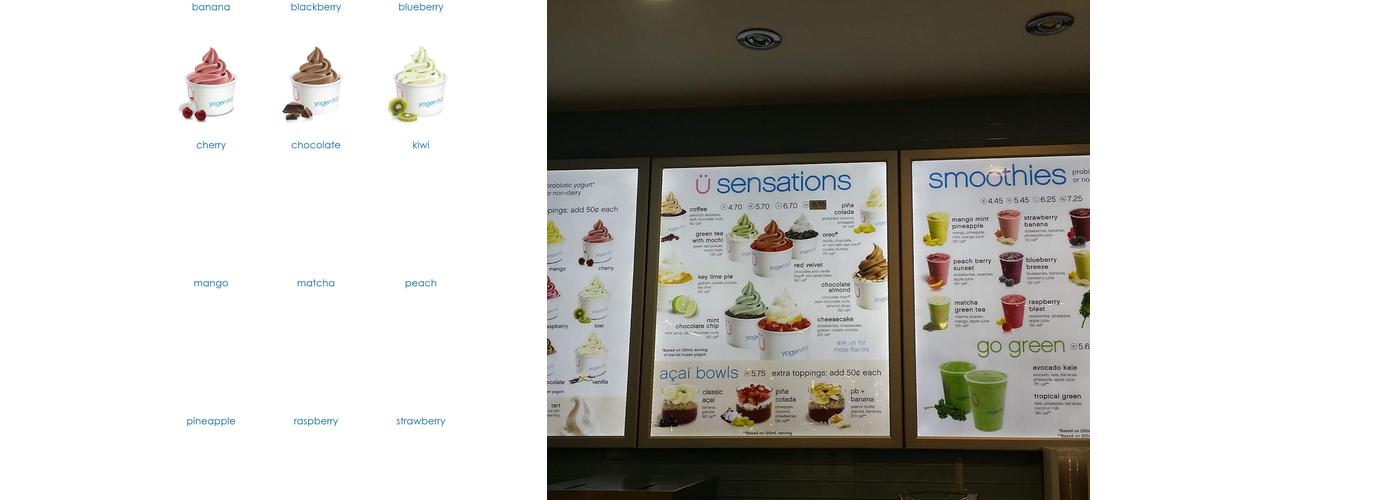 Yogen Früz Menu