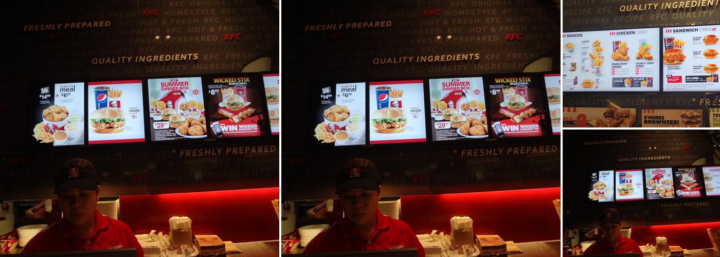 KFC Menu
