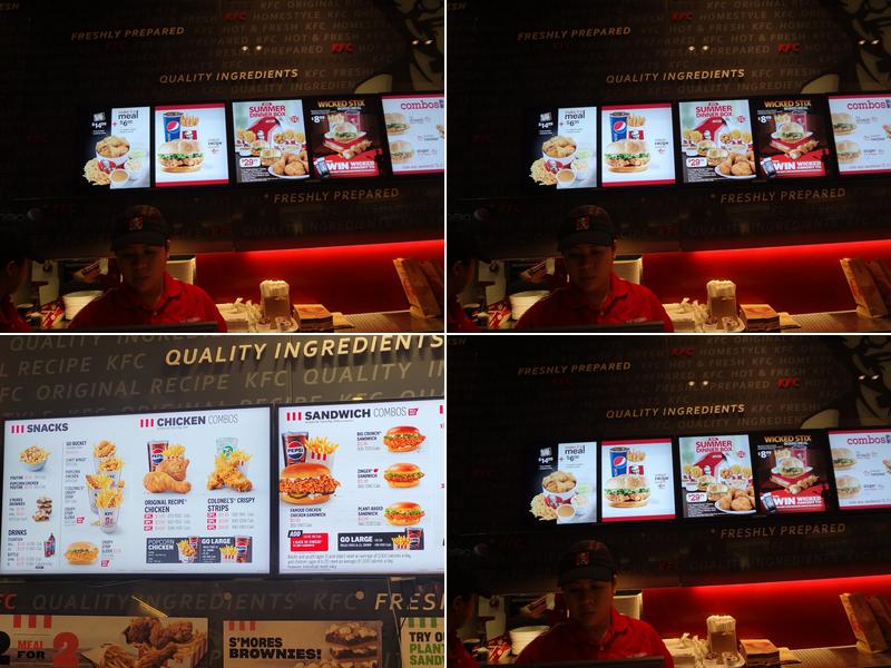 KFC Menu