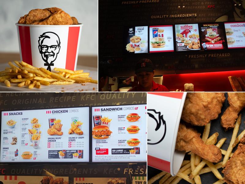 KFC Menu