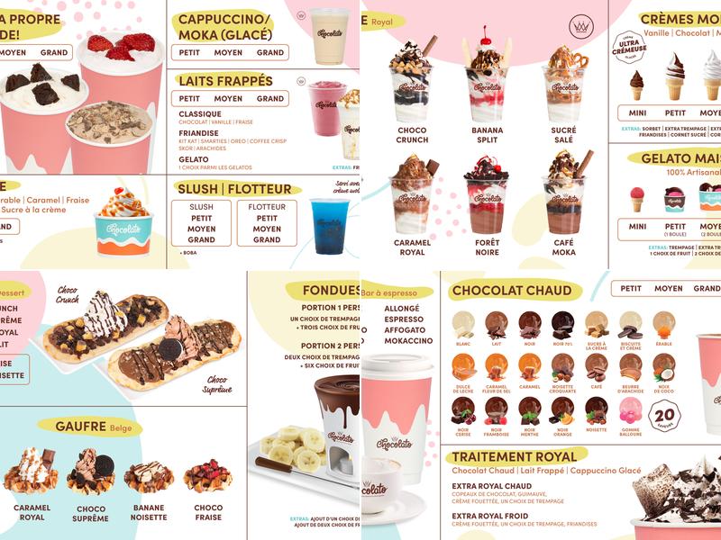 Chocolato - Saint-Jean Menu