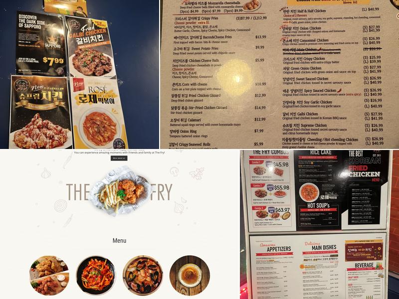 The Fry Menu