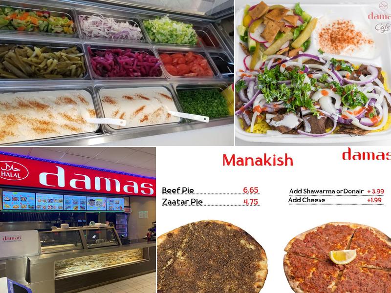 Damas Cafe - Shawarma, Donair, Falafel & Grill