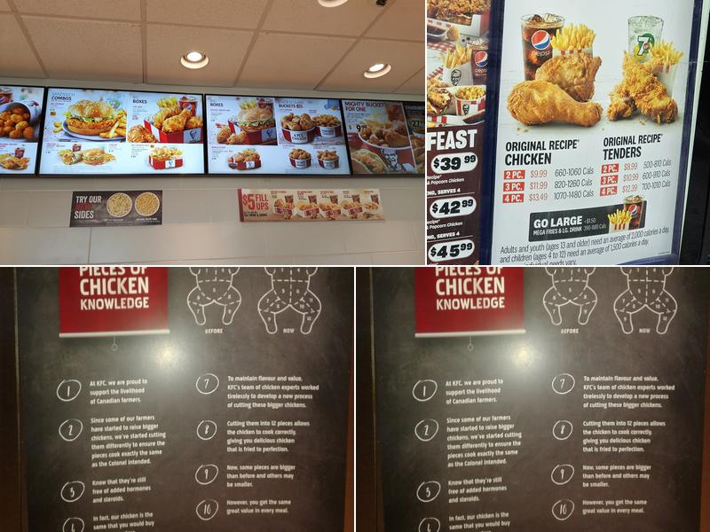 KFC Menu