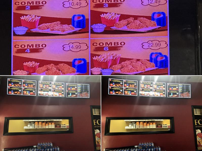 Halal Fried Chicken Menu