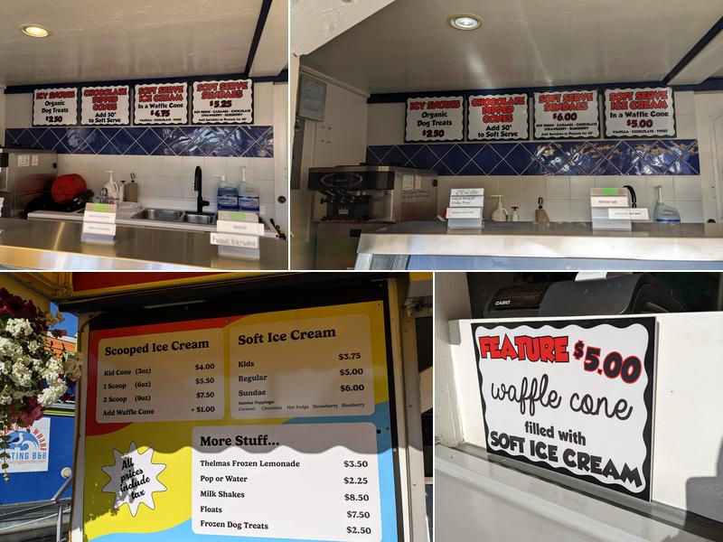 Jackson's Ice Cream Float Menu