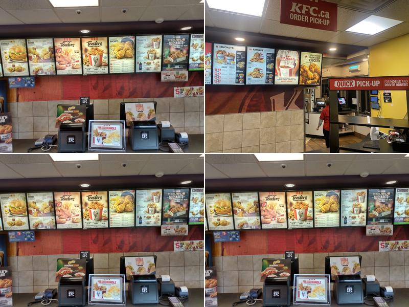KFC Menu
