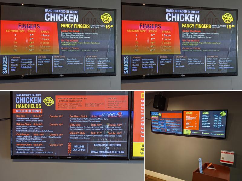 BIRD BOX Menu