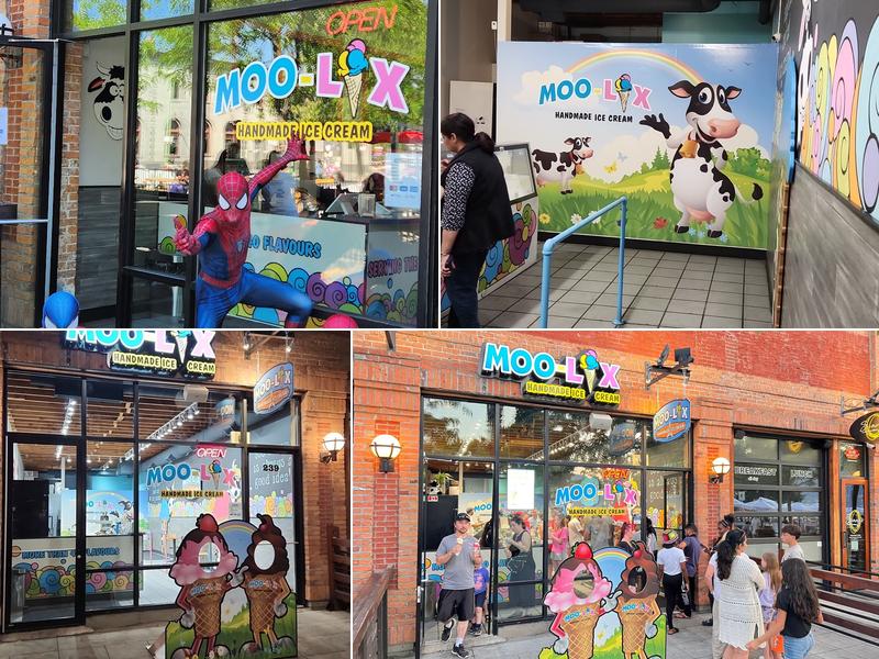 MOO-LIX Ice Cream Shop 239 Bernard Ave, Kelowna
