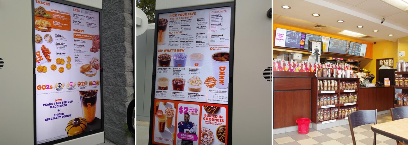 Dunkin' Menu