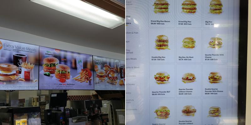 McDonald’s Menu