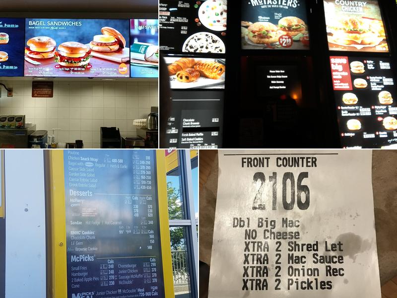 McDonald's Menu