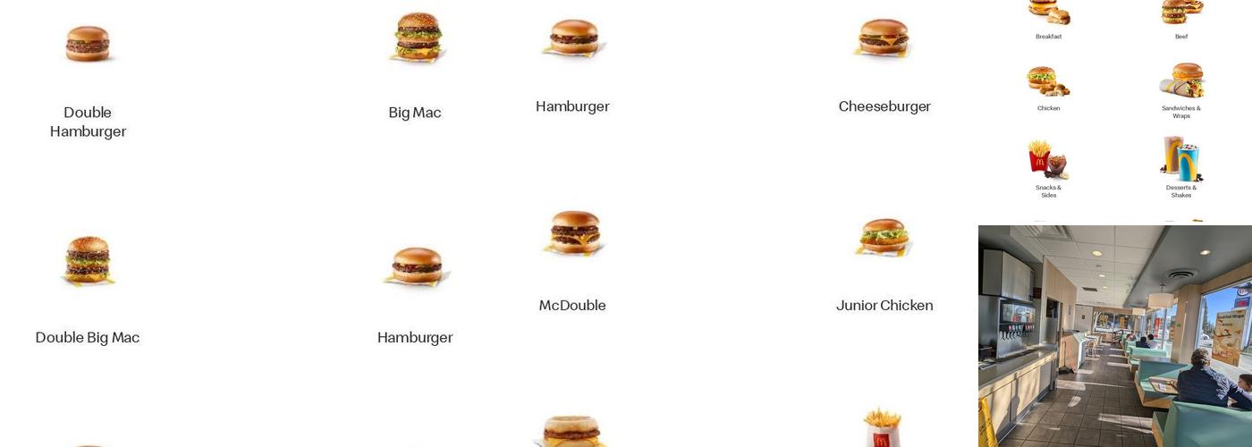McDonald's Menu