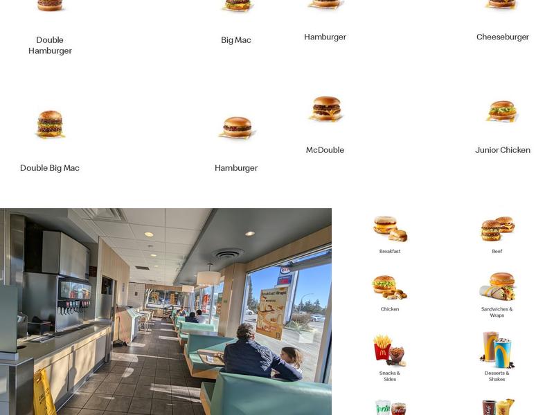 McDonald's Menu