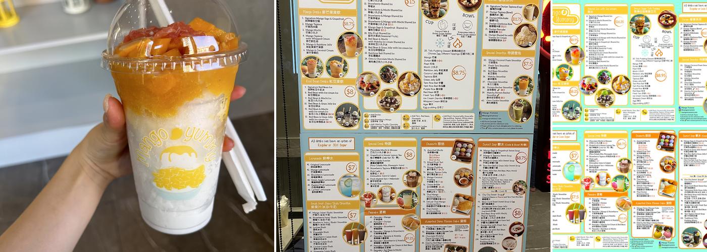 Mango Yummy Menu