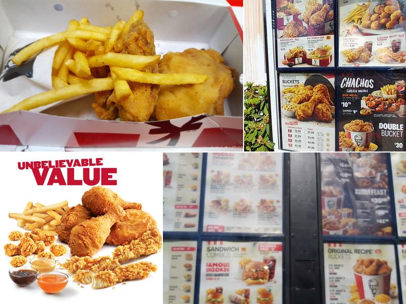 KFC Menu