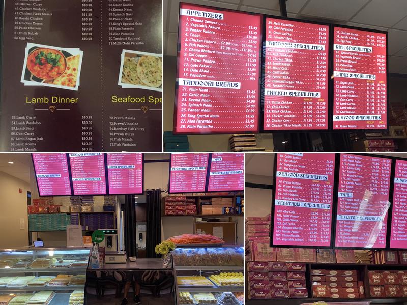 Diamond Sweets & Restaurant Menu