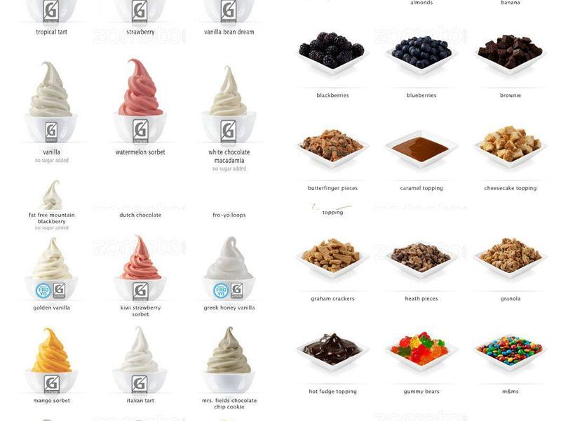Tcby Menu
