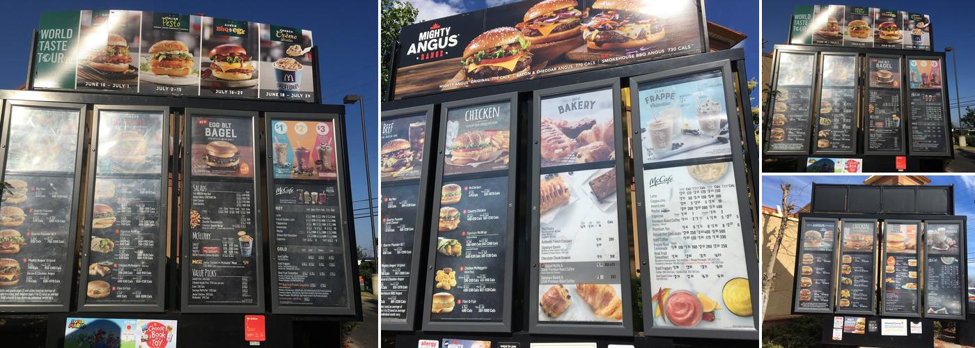 McDonald's Menu