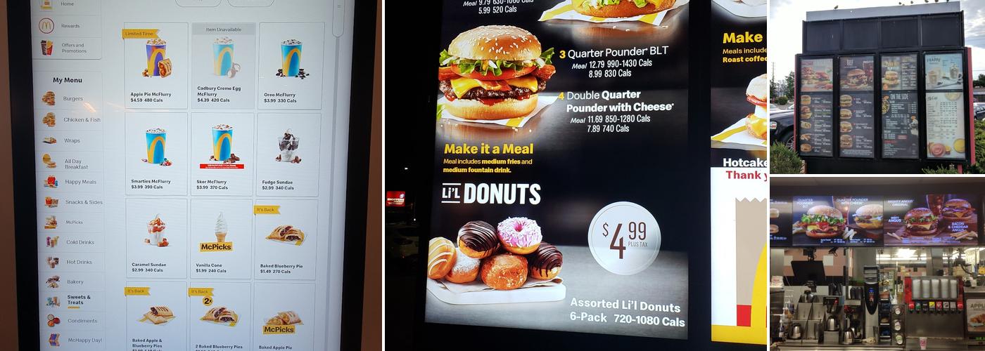 McDonald's Menu