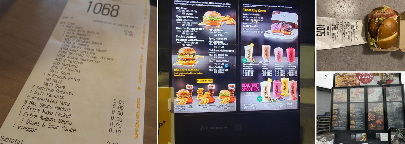 McDonald’s Menu