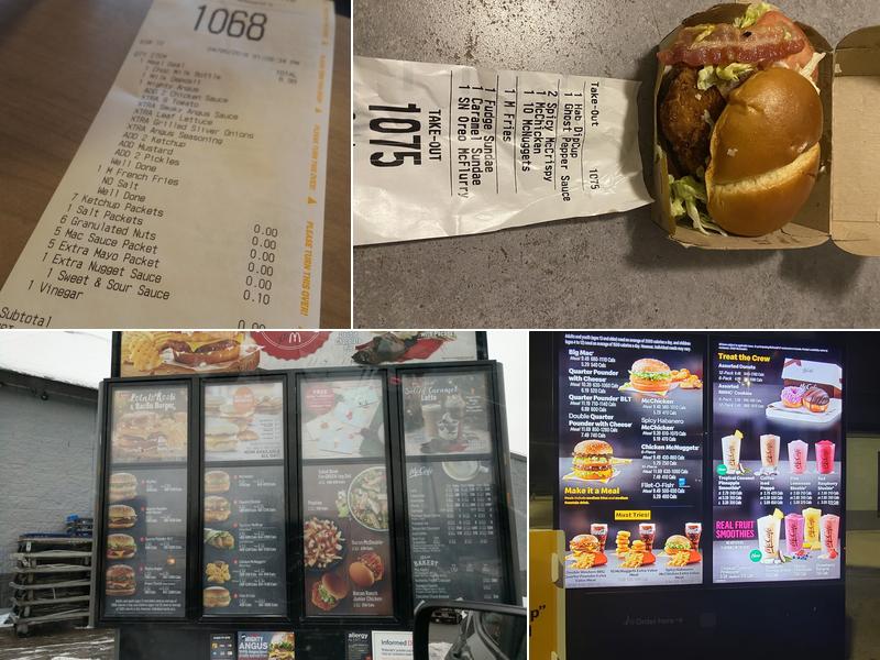 McDonald's Menu