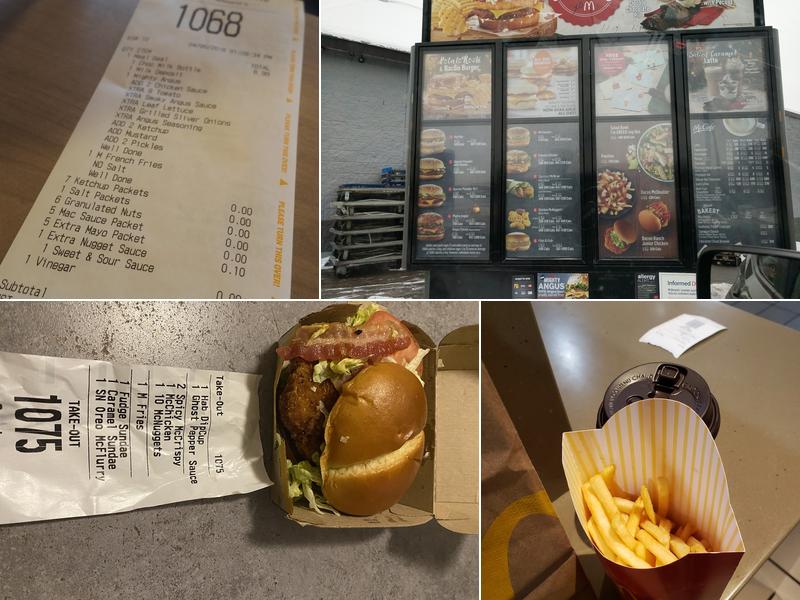 McDonald’s Menu