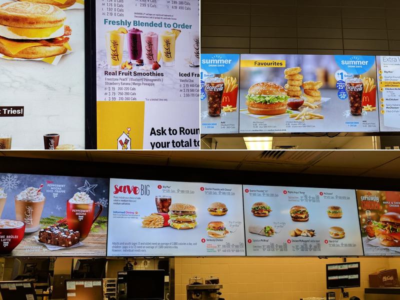 McDonald's Menu