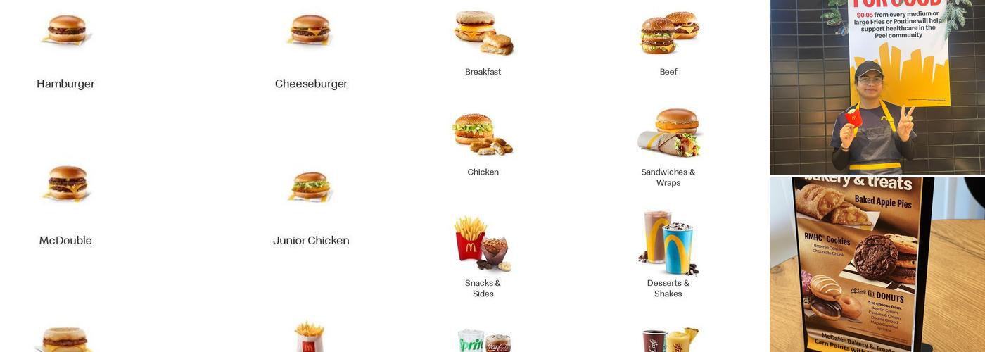 McDonald’s Menu