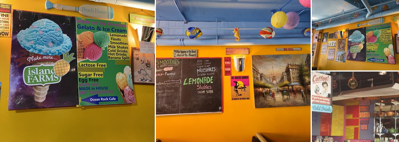 Ocean Rock Café Menu