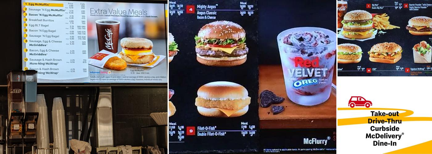 McDonald's Menu