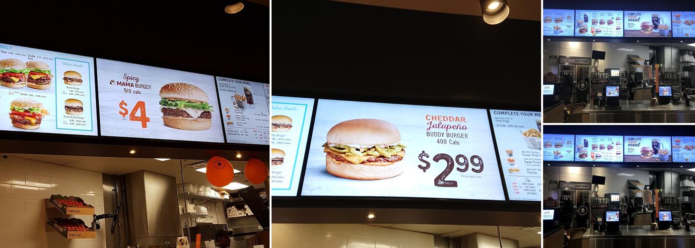 A&W Canada Menu
